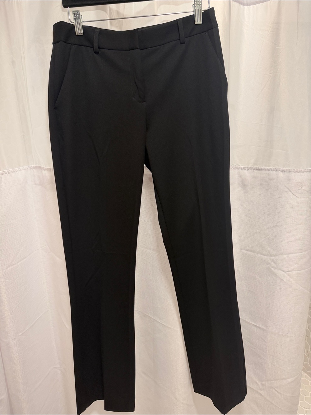 Express Women's Black Straight-Leg Dress Trousers